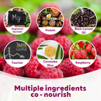 Magnesium Glycinate Gummies – 400mg | Sugar-Free | Vegan | Raspberry (60 Count)