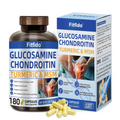 Glucosamine Chondroitin MSM & Turmeric – Cartilage, Joint Health & Flexibility | Non-GMO, Gluten-Free | 180 Capsules
